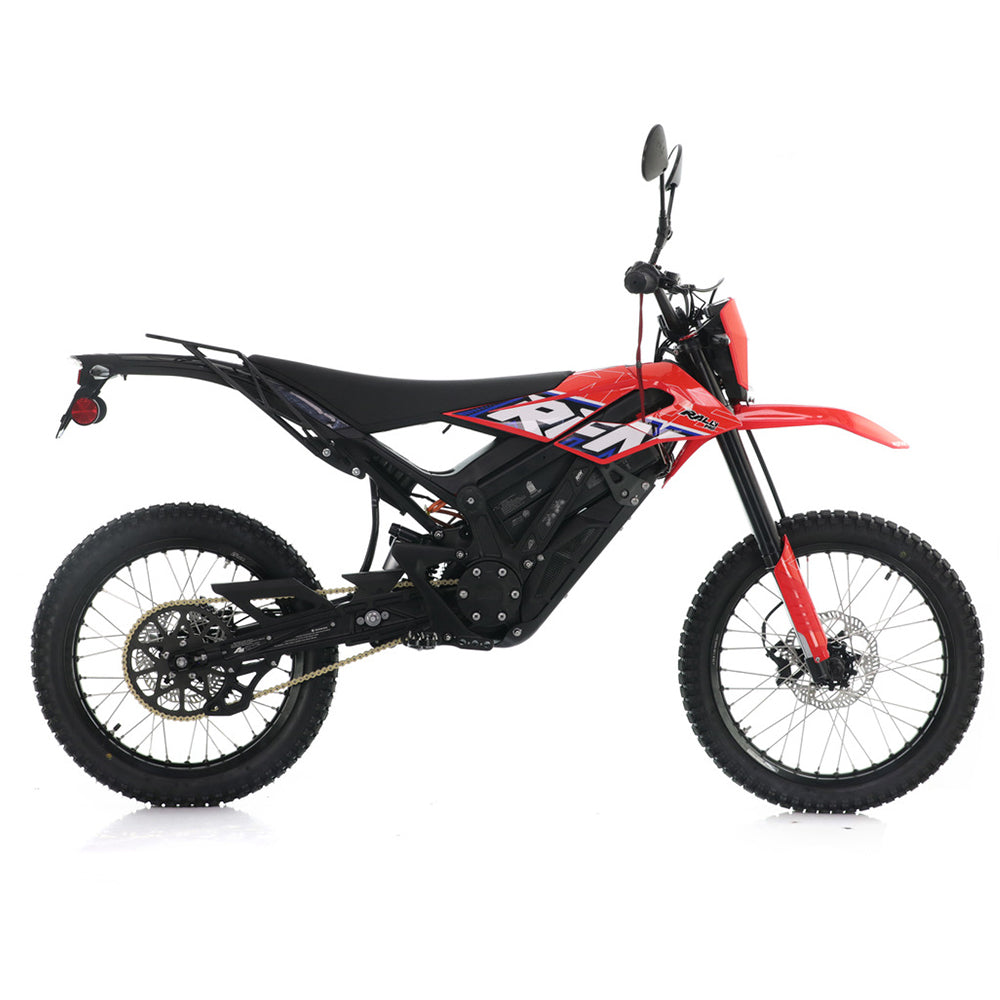 2025 RFN Ares Rally Endurance Pro Electric Motorcycle - Red and Black Edition