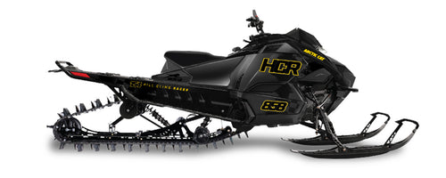 2026 HCR 2.6 X154 S GAUGE BLACK/ ARC GOLD Snowmobile