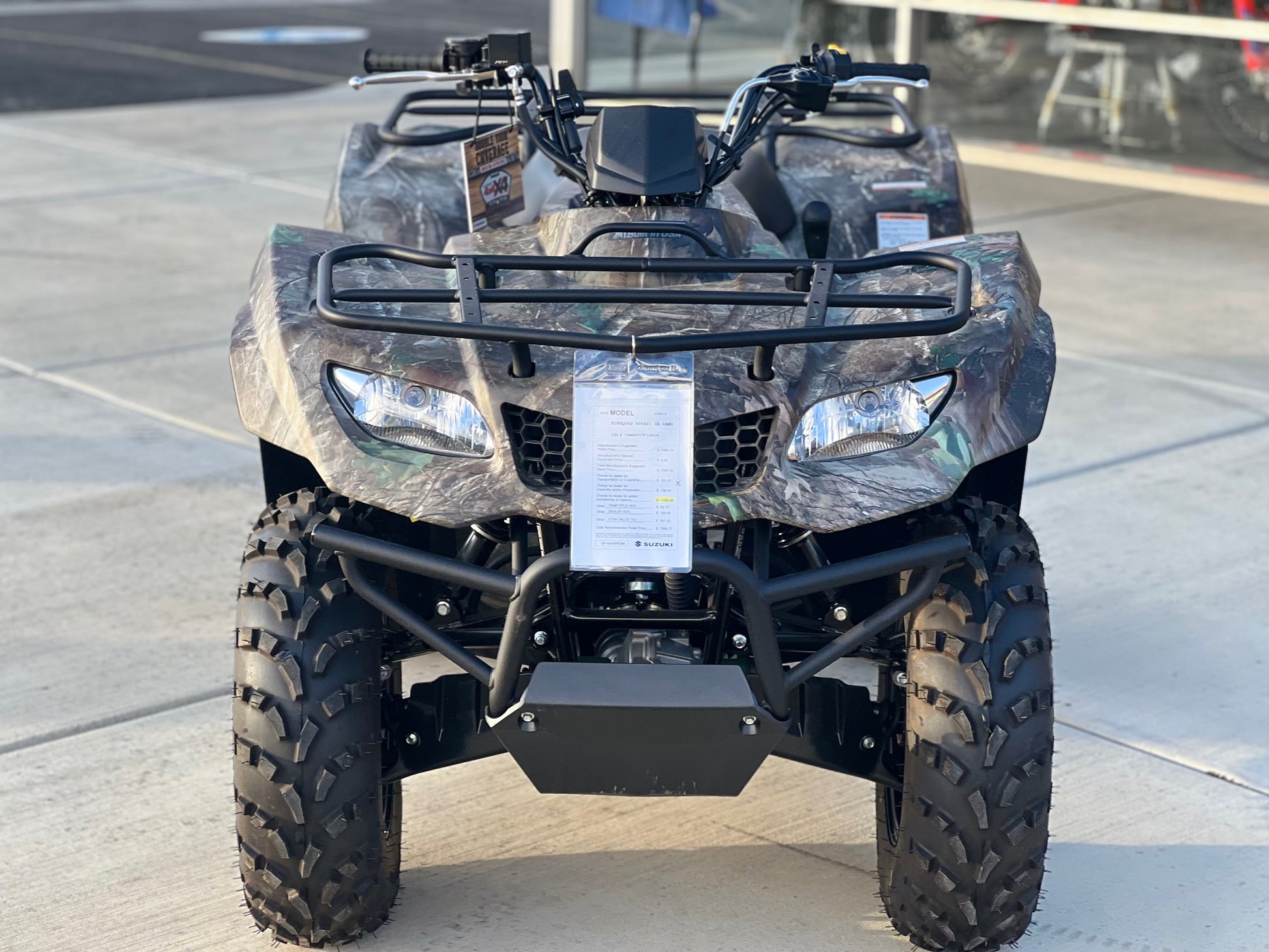 Suzuki Utility Sport / KingQuad 400ASi SE Camo ATV (LT-A400FZCM4CFG)