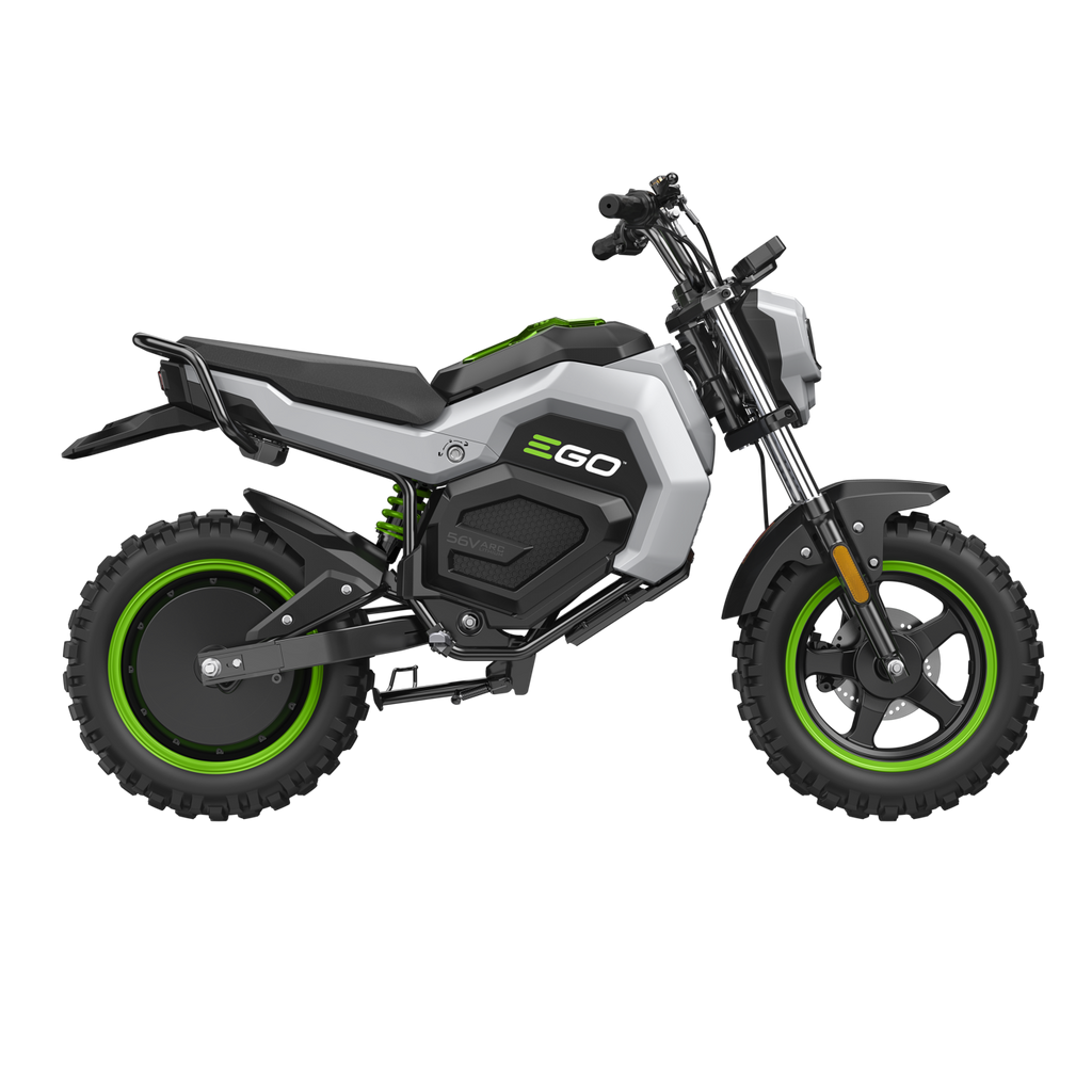 EGO Power+ MB1005-2 Mini Bike with 2 x 7.5Ah Batteries and 560W Dual-Port Charger