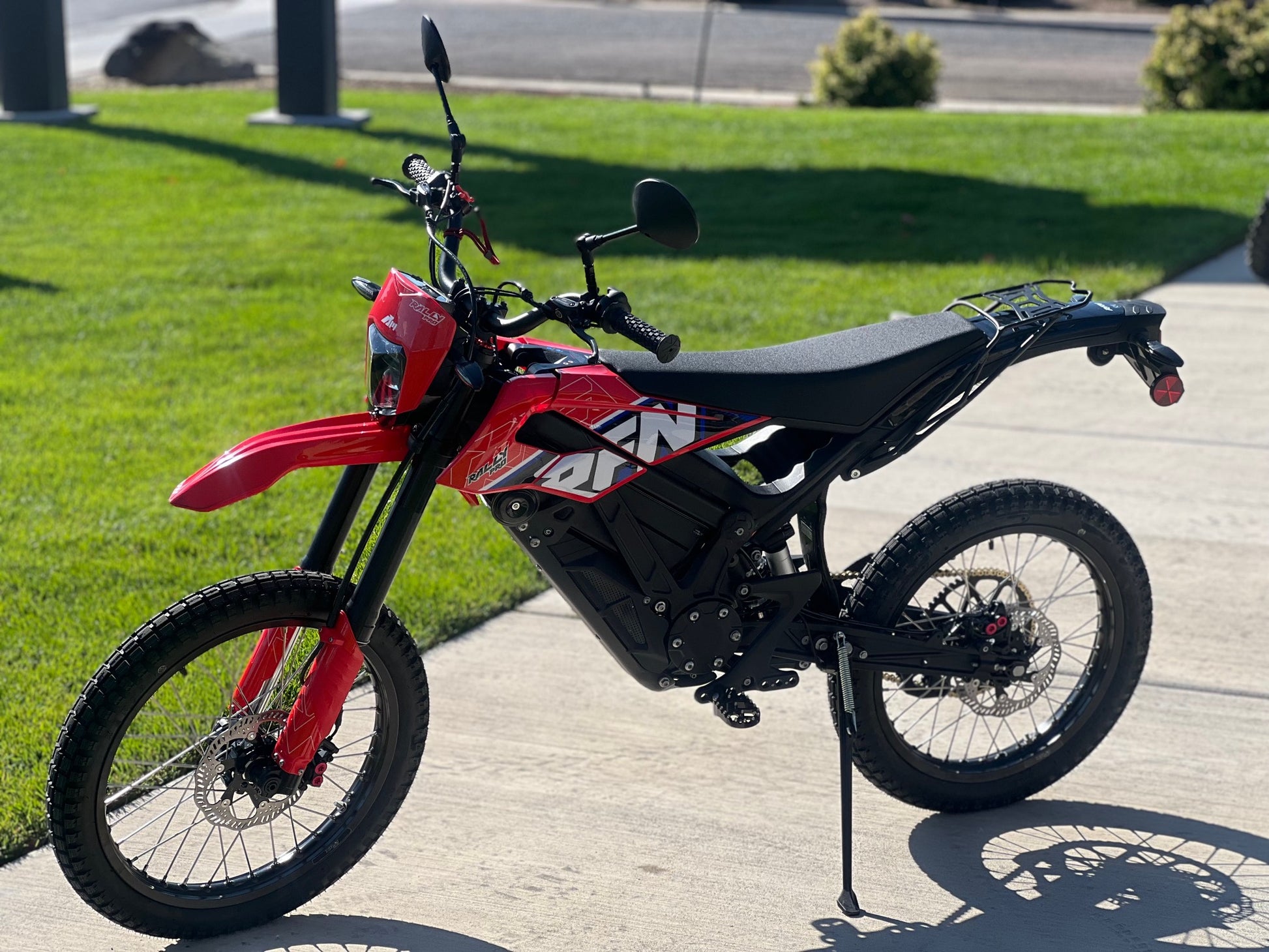 2026 Rally Pro Endurance — 74V Electric Enduro With 43Ah Battery & 43 mm Fork
