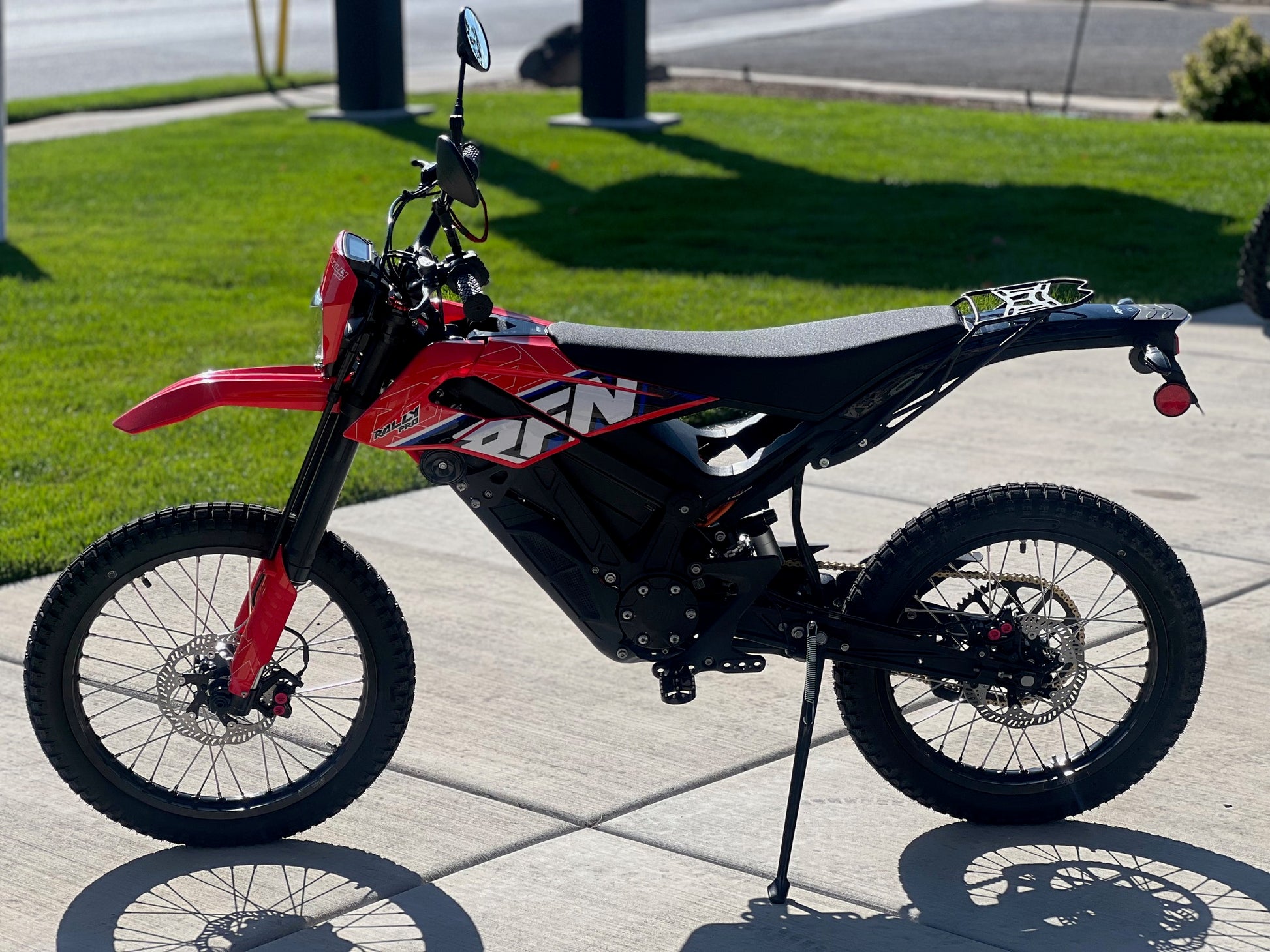 2026 Rally Pro Endurance — 74V Electric Enduro With 43Ah Battery & 43 mm Fork