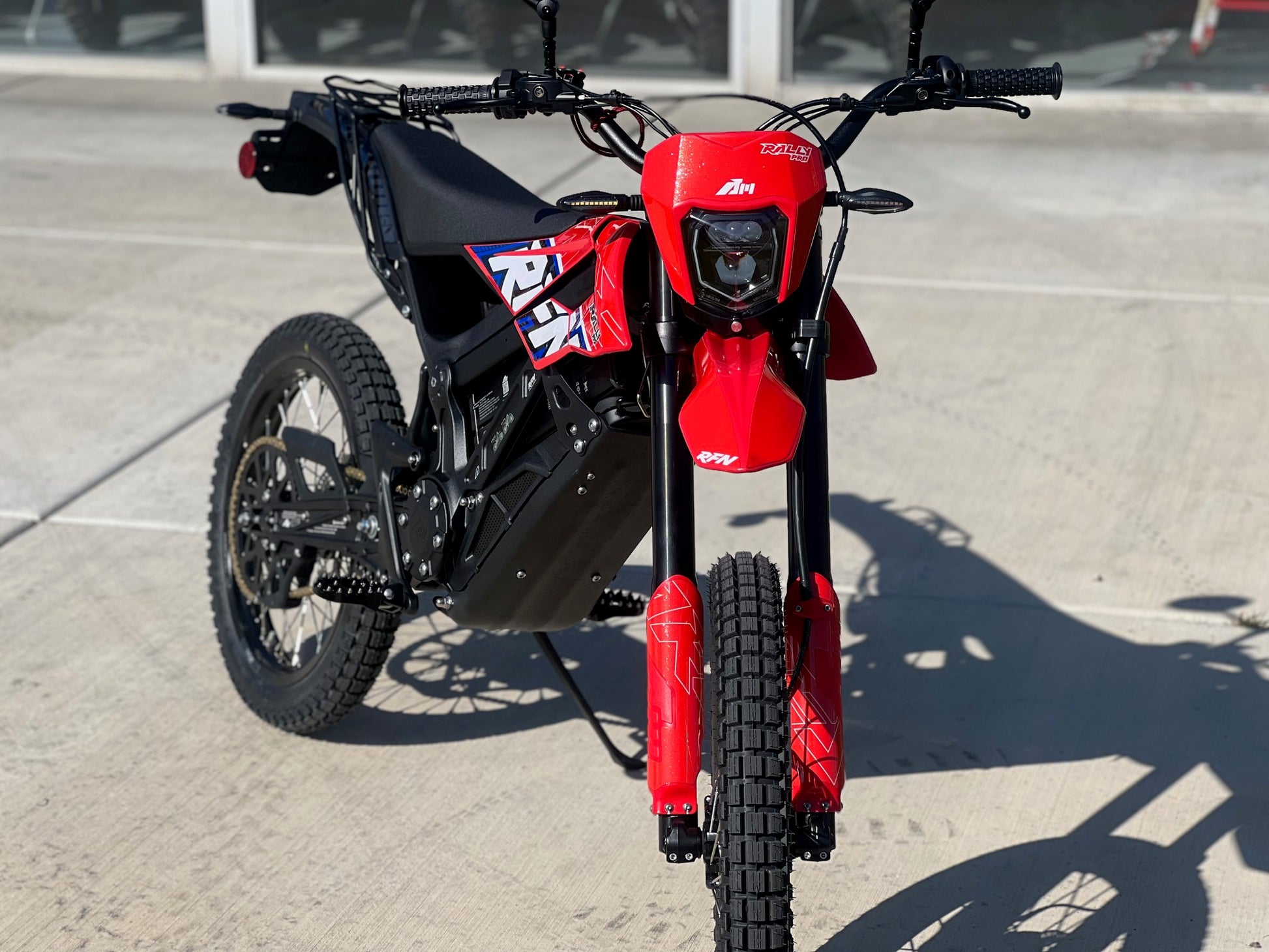 2026 Rally Pro Endurance — 74V Electric Enduro With 43Ah Battery & 43 mm Fork