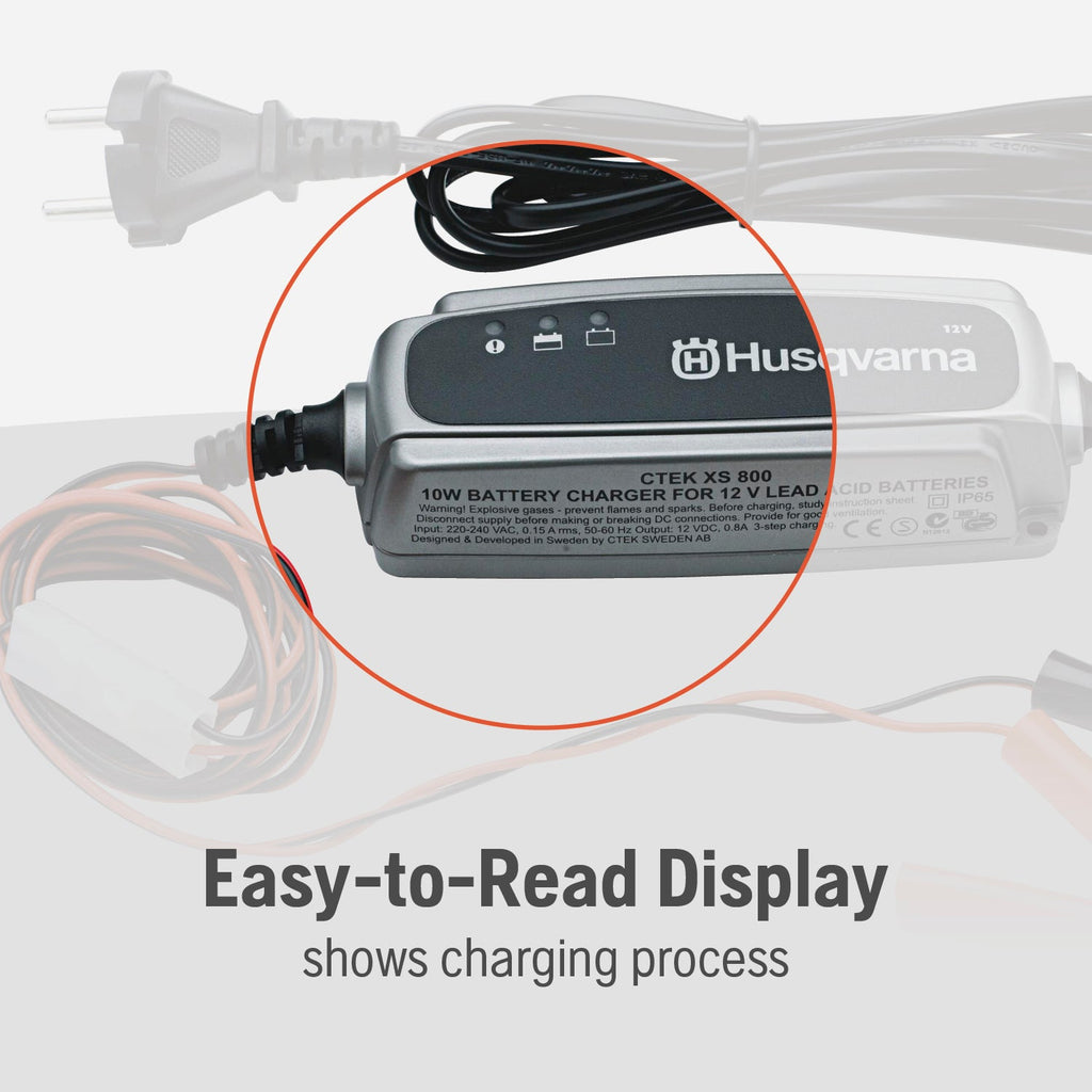 Husqvarna 585445101 Lawn Mower Battery Charger