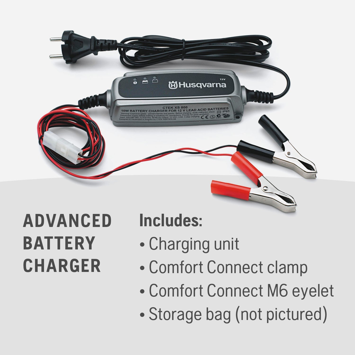 Husqvarna 585445101 Lawn Mower Battery Charger